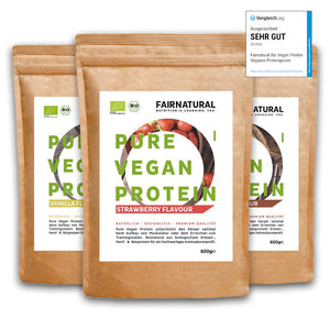 
                  
                    Cargue la imagen en el visor de la galería, Organic Vegan Protein Powder 3er Bundle (sabores de libre elección)
                  
                