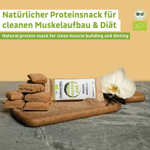 
                  
                    Descargar la imagen en el visor de galerías, Organic Vegan Protein Bar Vanilla Single Bar
                  
                