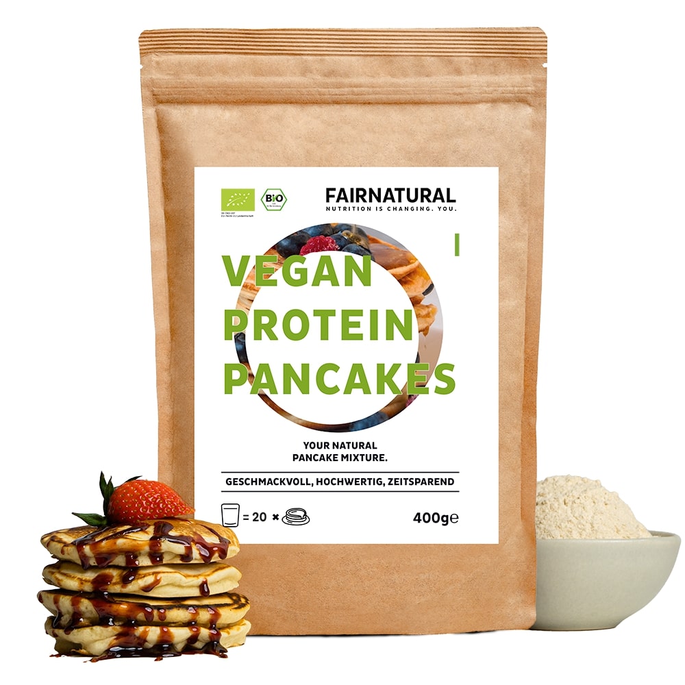 
                  
                    Descargar la imagen en el visor de la galería, Organic Protein Pancakes Vegan
                  
                