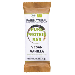 
                  
                    Cargue la imagen en el visor de la galería, Barra de proteína orgánica vegana de vainilla
                  
                